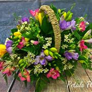 Mixed Freesia Basket
