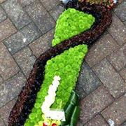 Green Orchid Golf Bag Tribute