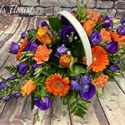 Vibrant Basket Tribute