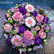 Loose Posy Pad pink and Purple 