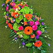 Vibrant Casket Spray