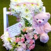 Single letter with teddy