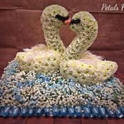 3-D swans