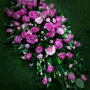 Pink Rose Casket