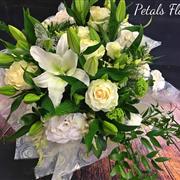 white Summer Handtie