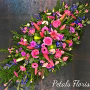 Pink and Blue Casket top