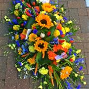 Sunflower Casket Top