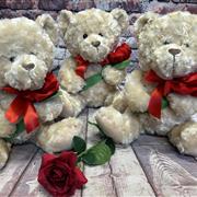 Teddy with rose