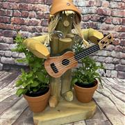 Guitar Flowerpot Person