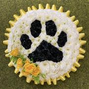 Paw print Tribute